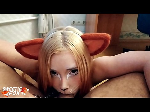 ❤️ Kitsune आफ्नो मुखमा डिक र कम निल्यो ne.credit-assorti.ru मा